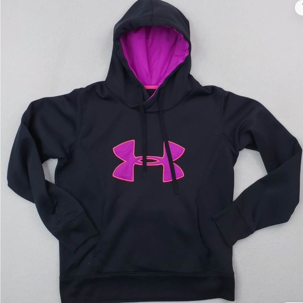 Under Armour Hoodie with Pink Logo and Lining